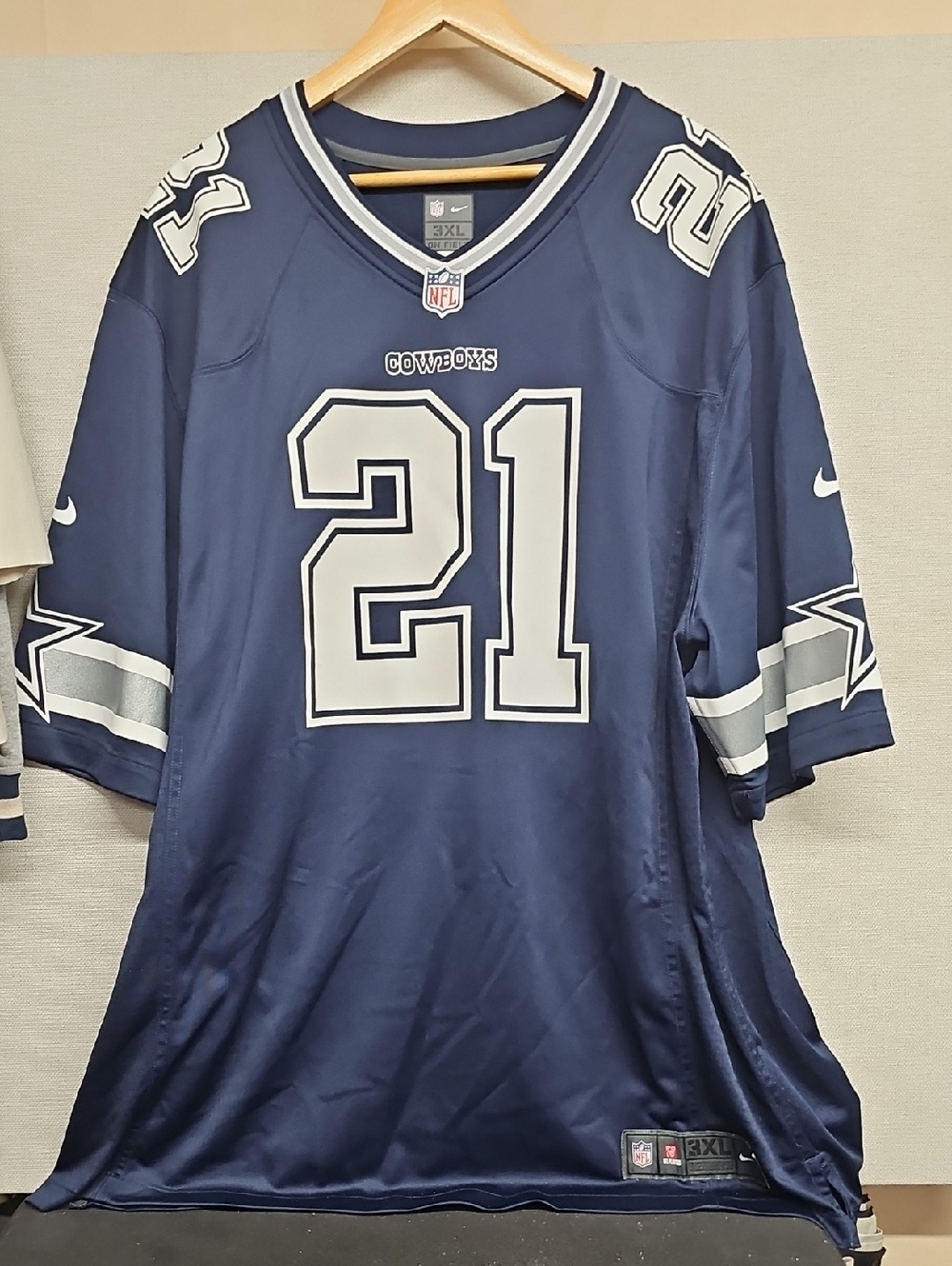 ON FIELD NIKE DALLAS COWBOYS EZEKIEL ELLIOT JERSEY BFPM-05-012